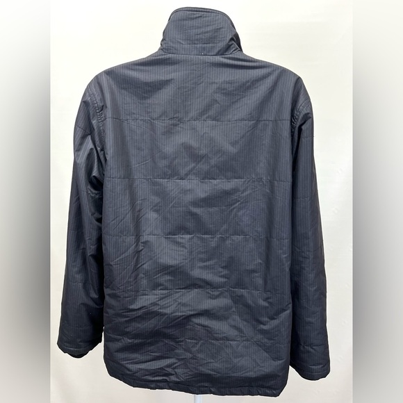 QUIKSILVER Men's Black Puffer Jacket with Stand-Up Collar size L - Picture 4 of 15